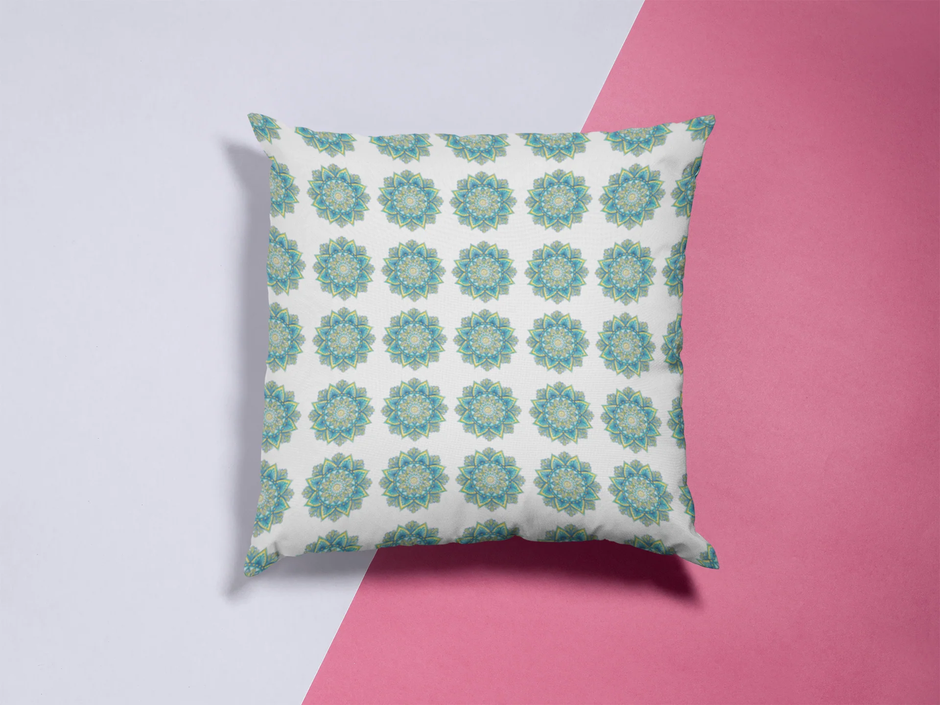 Printed Ethnic Cushion Cover with Filler Included ( 12 inch x 12 inch ) - Image 23