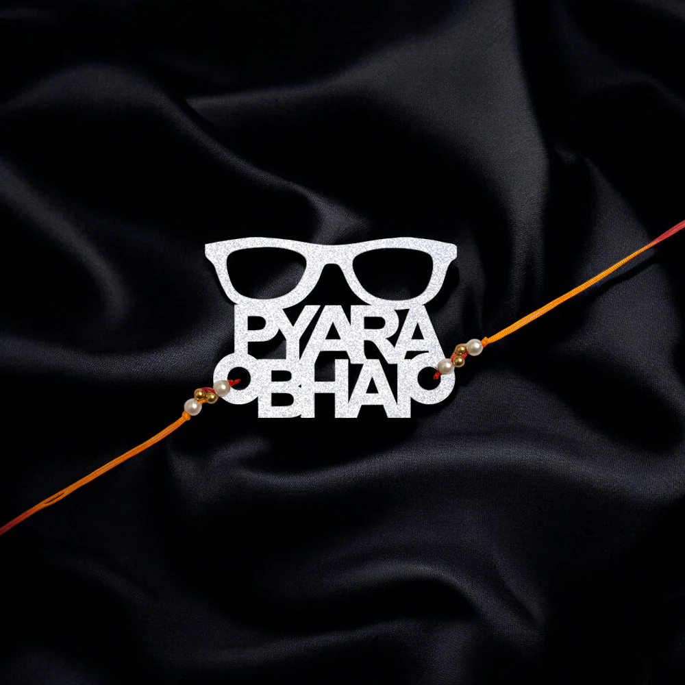Pyara Bhai Wooden Rakhi ( Stylish ) - Image 4