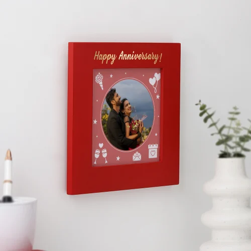 Radiant Romance Customized Anniversary Frame - Image 2