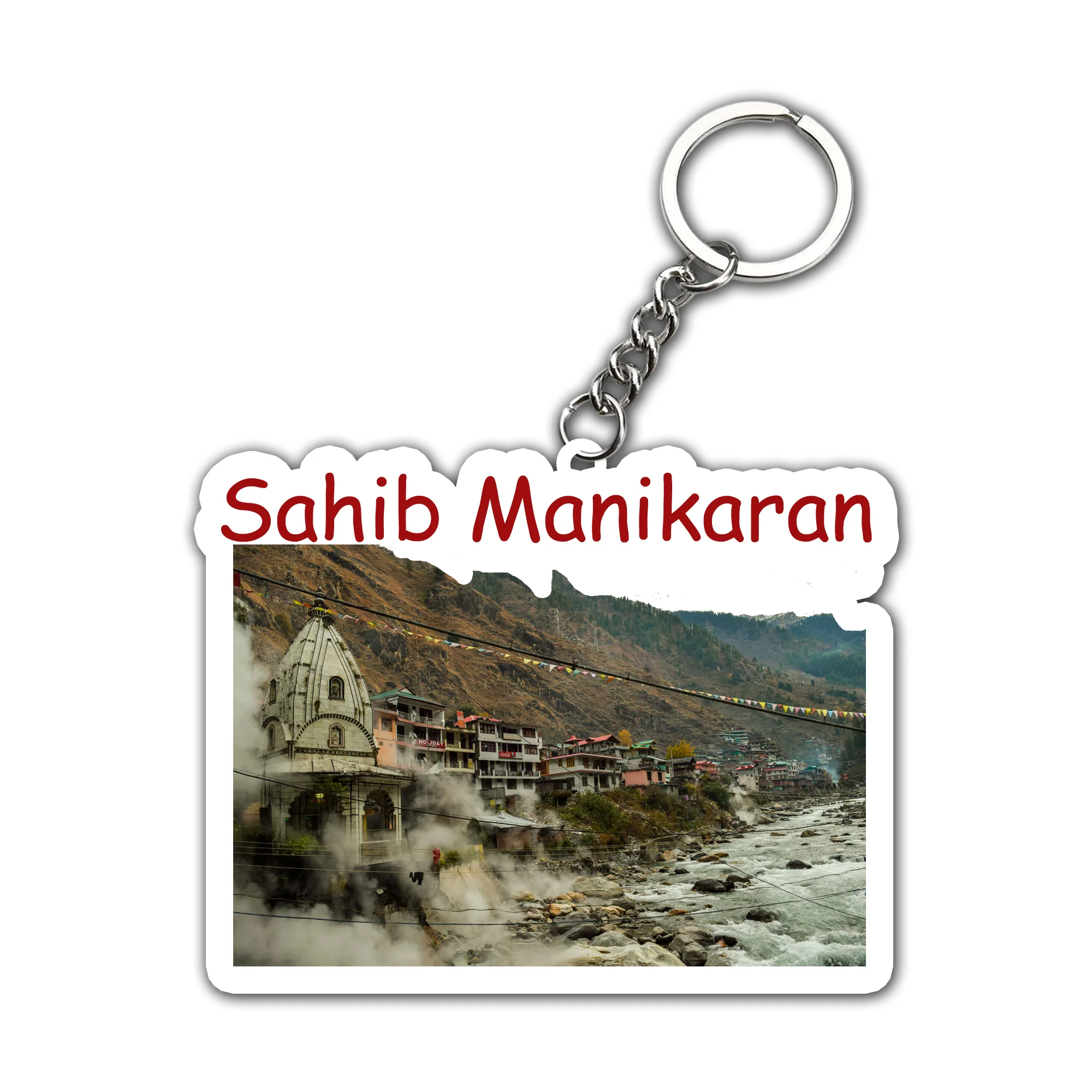 Sahib Manikaran Key chain ( Set of 2 )