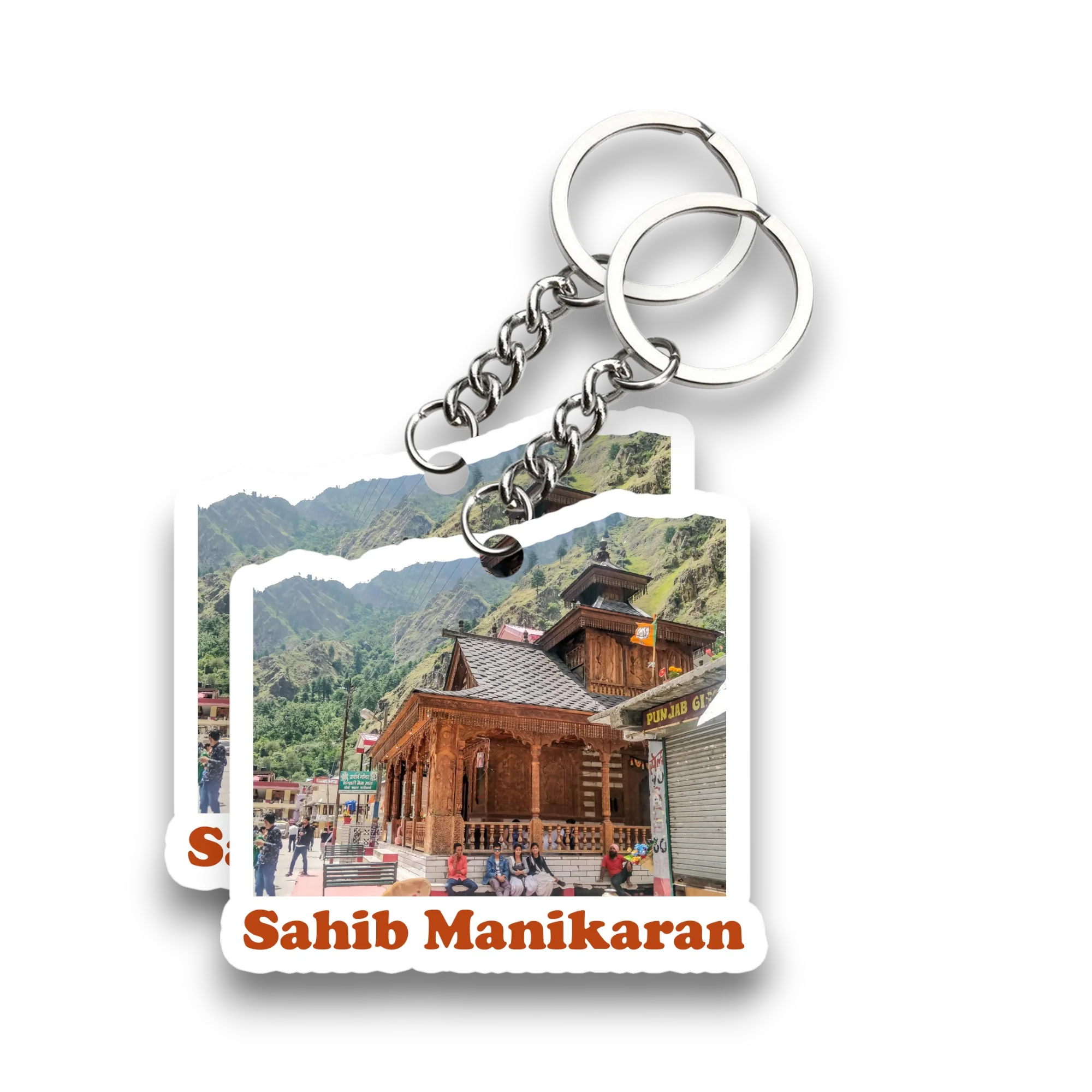 Sahib Manikaran  Key chain ( Set of 2 ) - Image 2