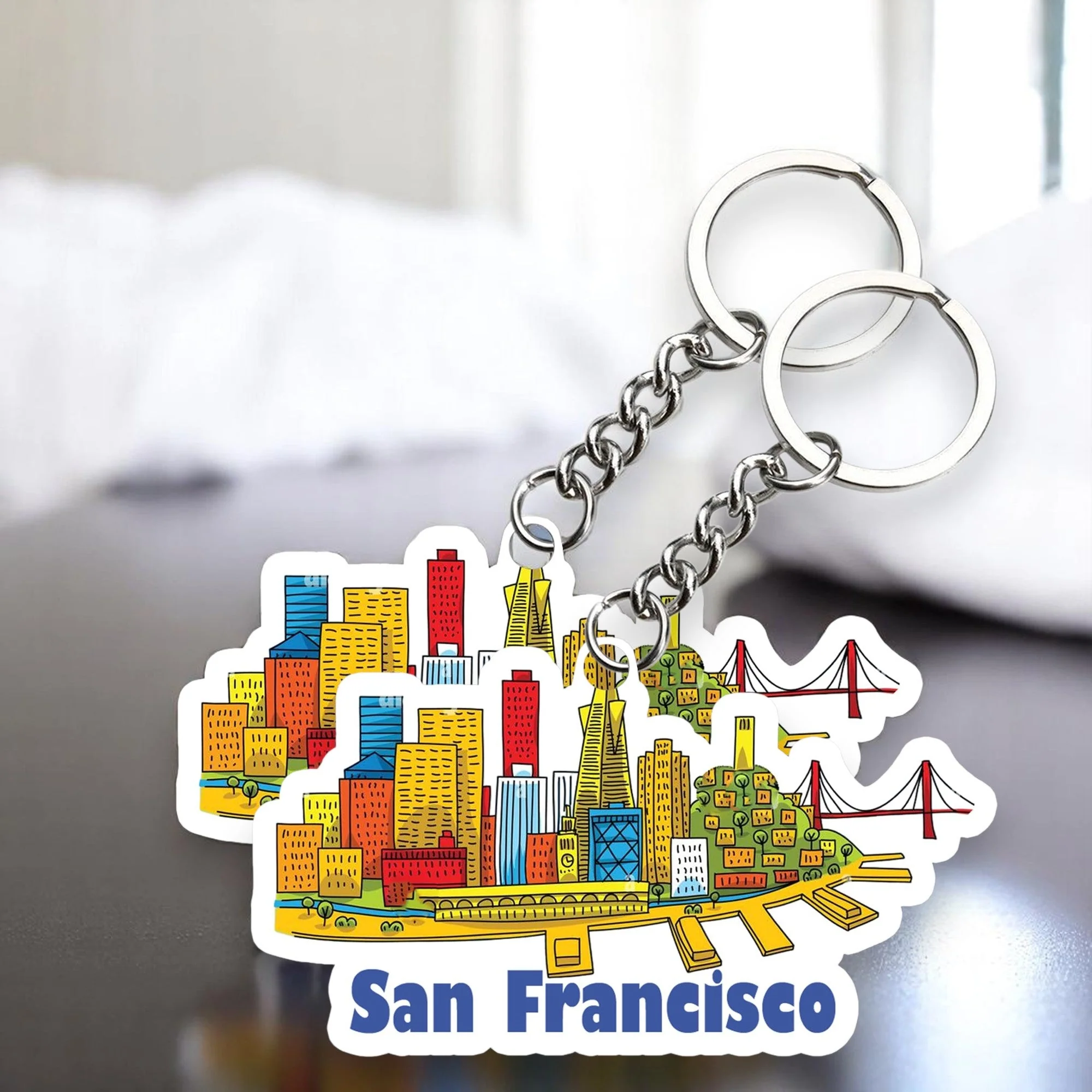 San Francisco Key chain ( Set of 2 )
