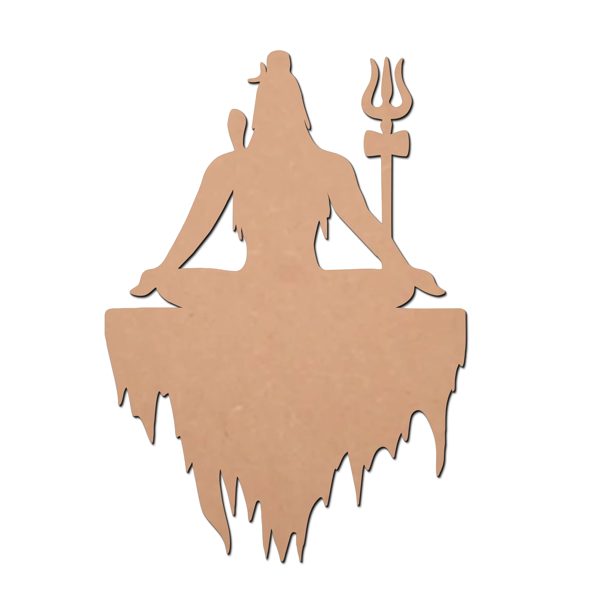 Shiv Ji MDF Cutouts for Art and Craft Work / Craft Shapes