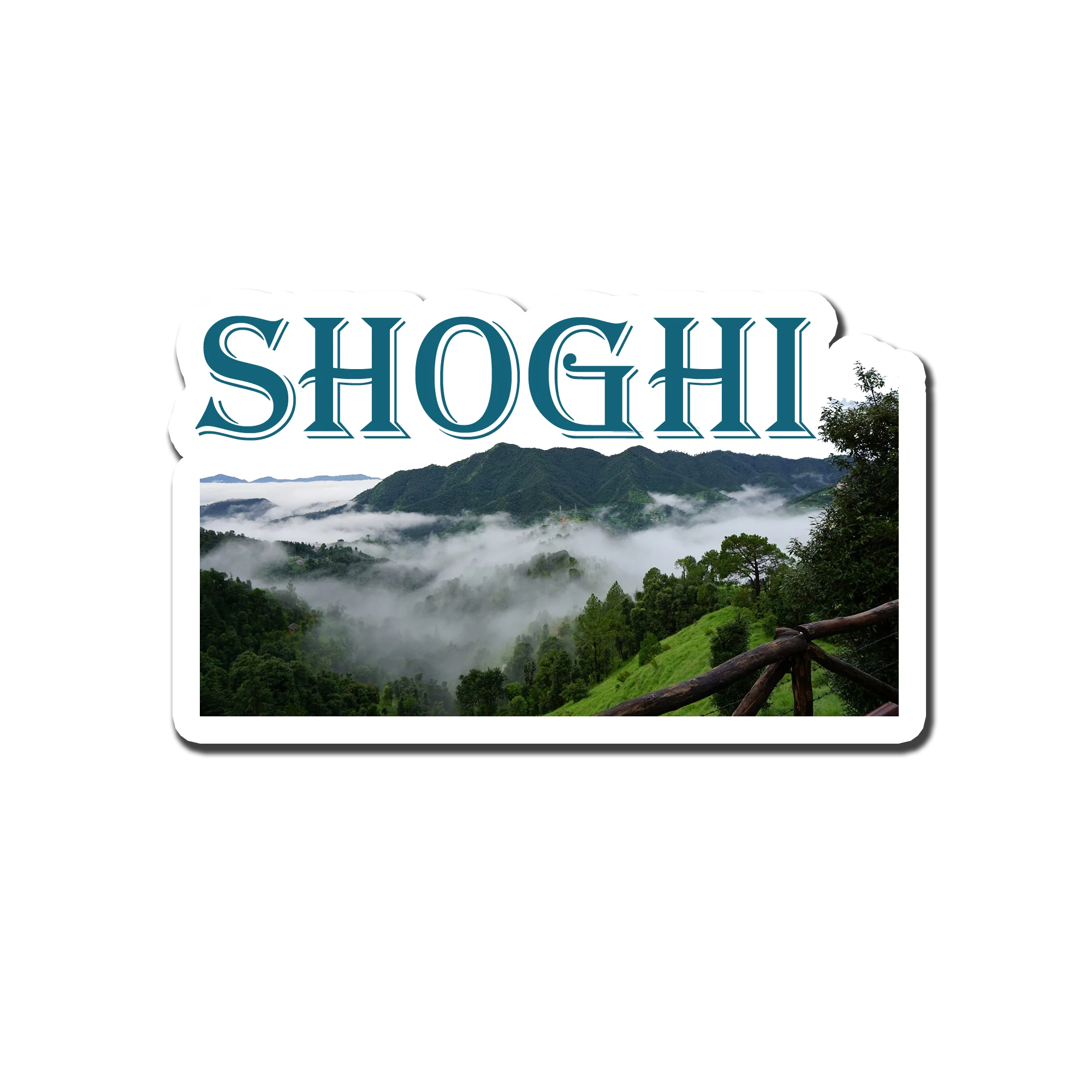 Shoghi Scenic Souvenir Fridge Magnet