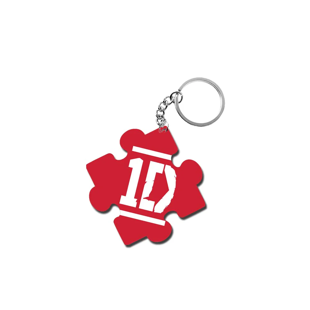 ShopTwiz 1D Wooden Puzzle Key Ring (Set of 2) - Image 2