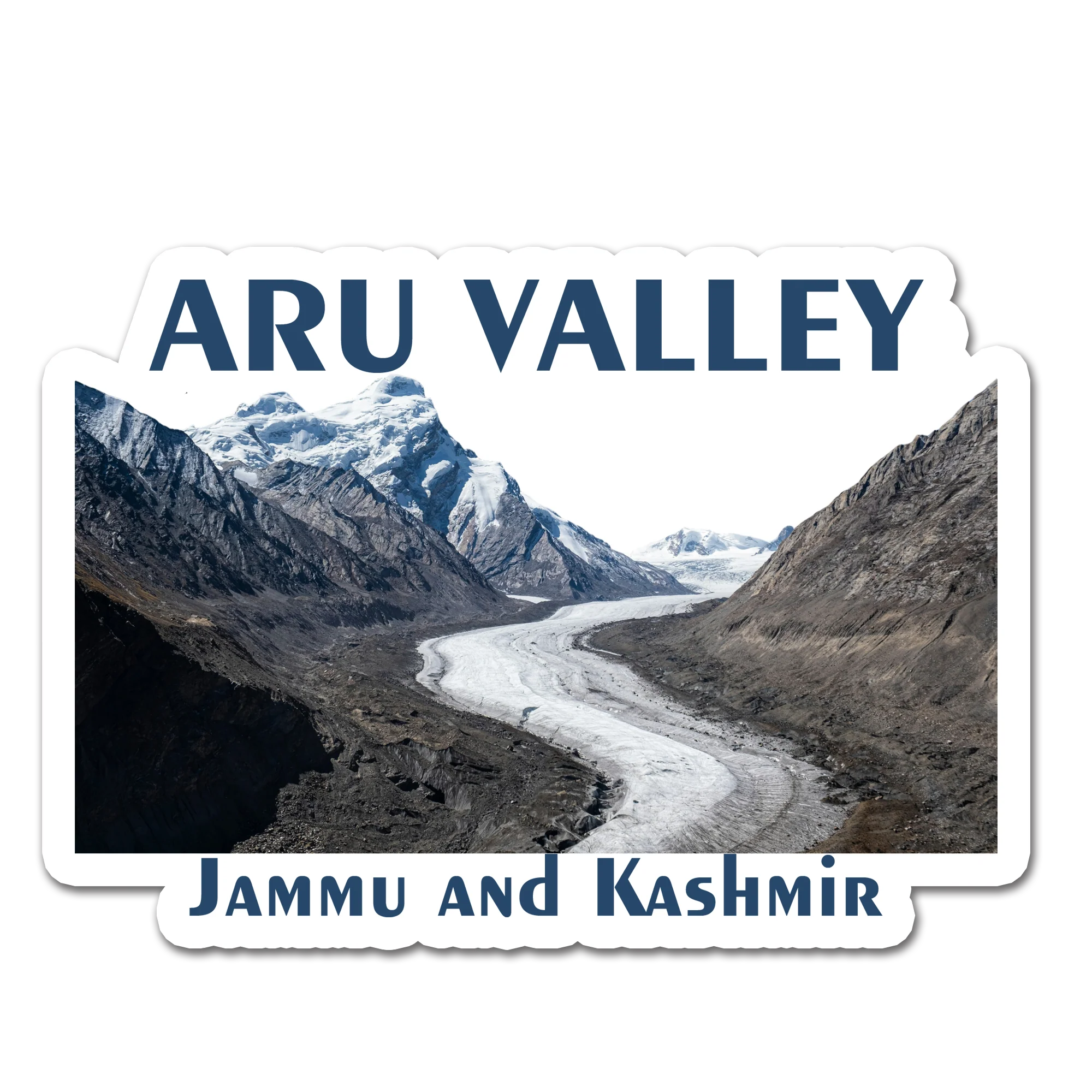 ShopTwiz Aru Valley 3 (Jammu and Kashmir) Awesome City Lovely Door Magnets And Fridge Magnet