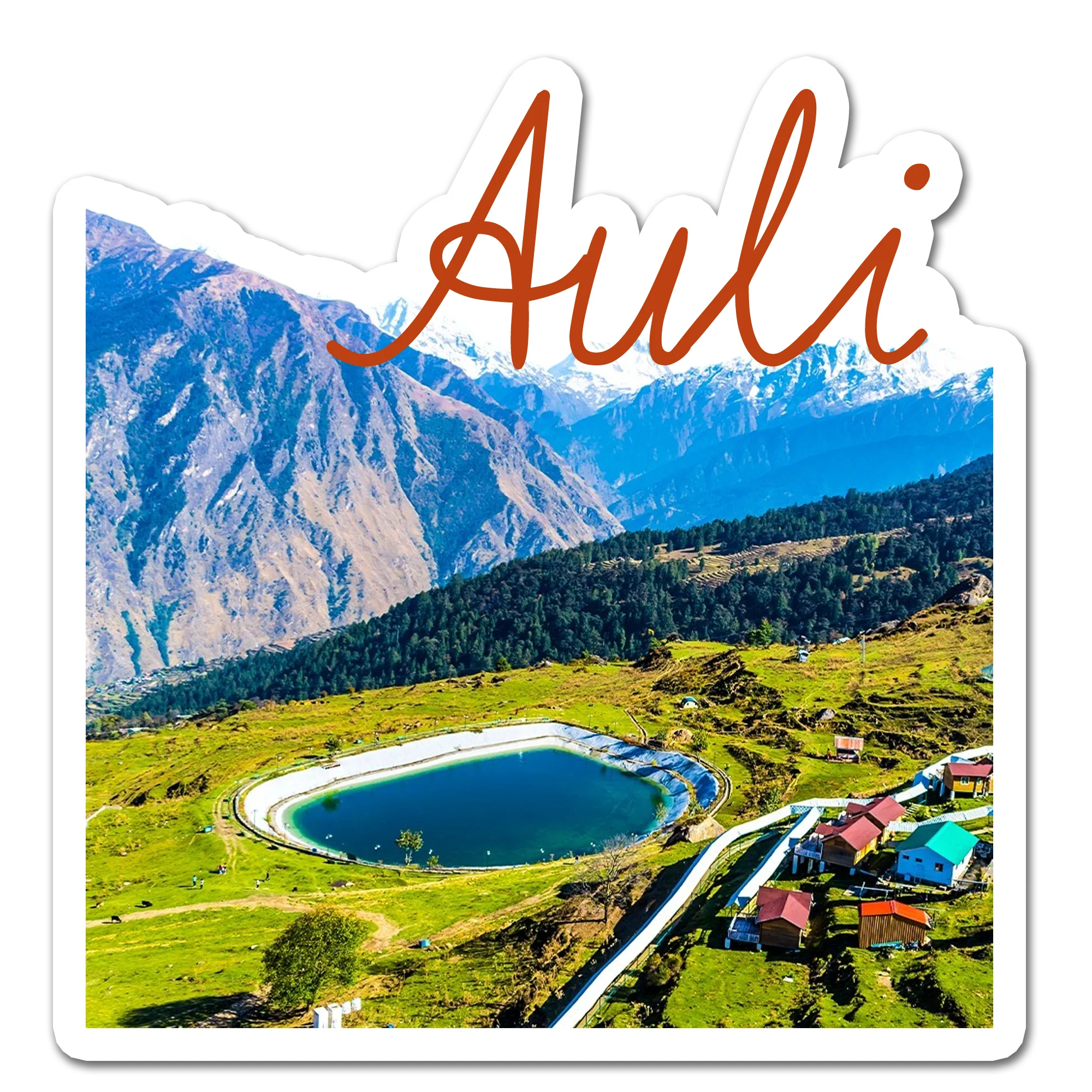 ShopTwiz Auli (Uttarakhand) Awesome City Lovely Door Magnets And Fridge Magnet