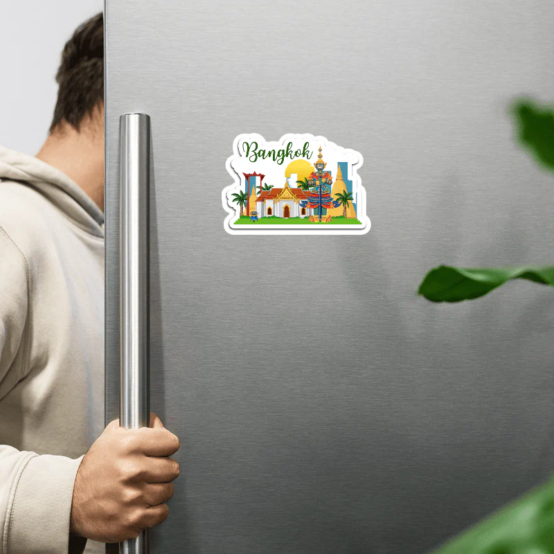 ShopTwiz Bangkok Amazing City Fridge Magnet And Beauty Door Magnets - Image 2