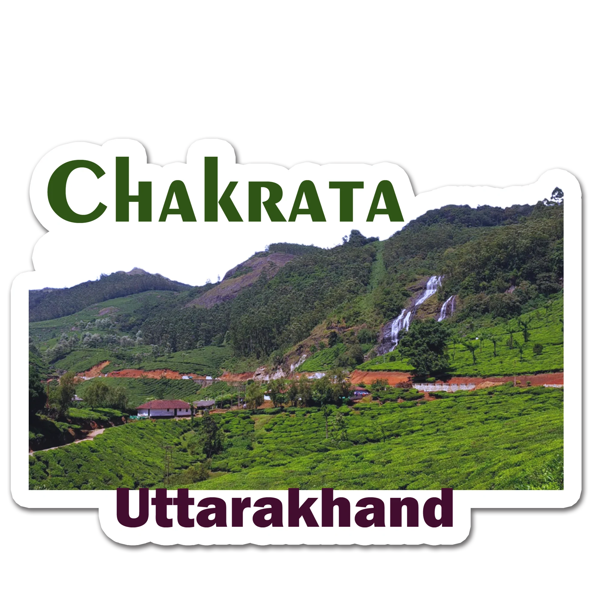 ShopTwiz Chakrata 2 (Uttarakhand) Awesome City Lovely Door Magnets And Fridge Magnet
