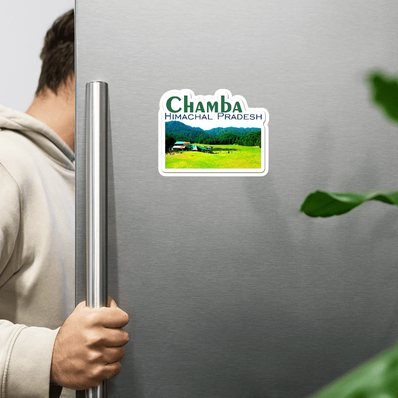ShopTwiz Chamba (Himachal Pradesh) Awesome City Lovely Door Magnets And Fridge Magnet - Image 2