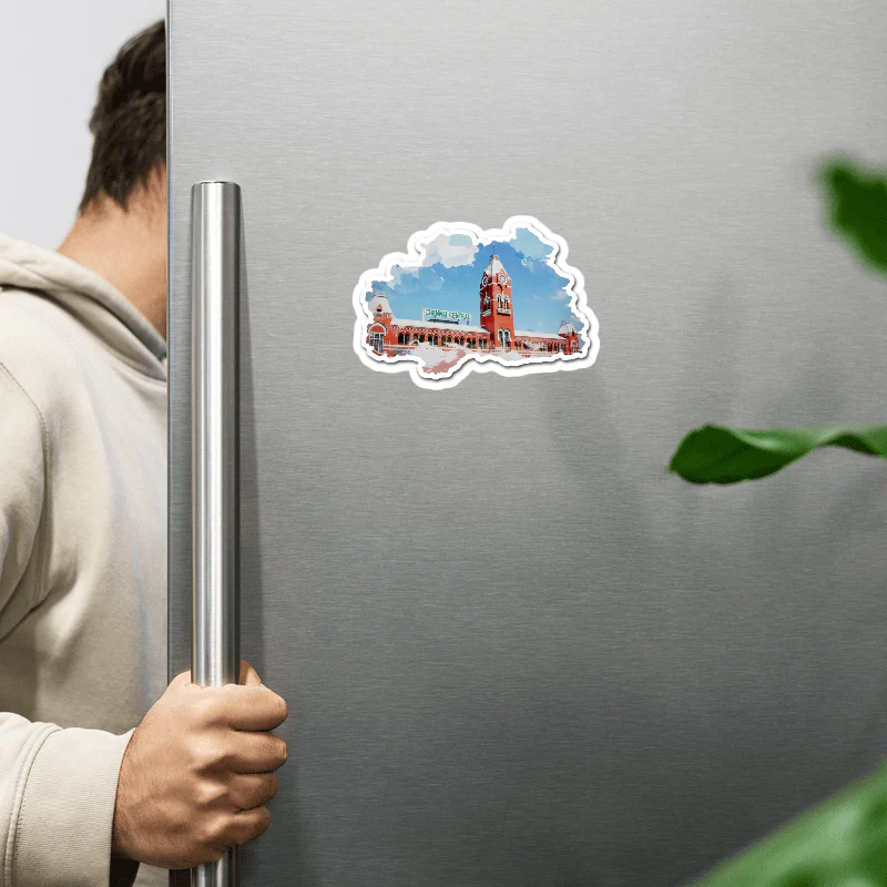 ShopTwiz Chennai Beautiful Place Beauty Door Magnets And Fridge Magnet - Image 2