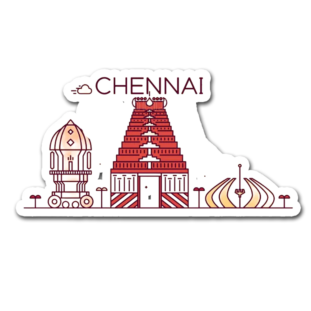 ShopTwiz Chennai Wonderful Place Beauty Door Magnets And Fridge Magnet