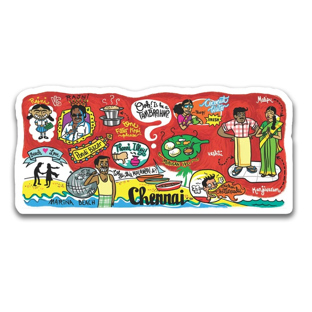 ShopTwiz Chennai Wonderful Place Beauty Door Magnets And Fridge Magnet