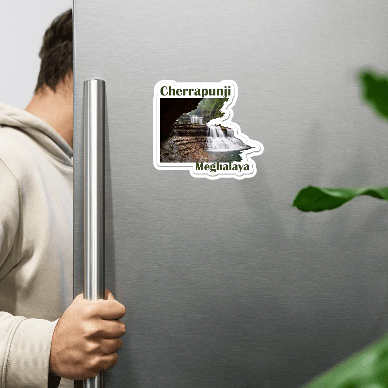 ShopTwiz Cherrapunji 2(Meghalaya) Awesome City Lovely Door Magnets And Fridge Magnet - Image 2