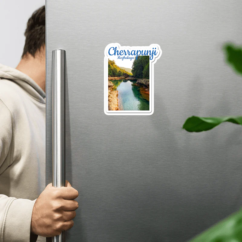 ShopTwiz Cherrapunji (Meghalaya) Awesome City Lovely Door Magnets And Fridge Magnet - Image 2