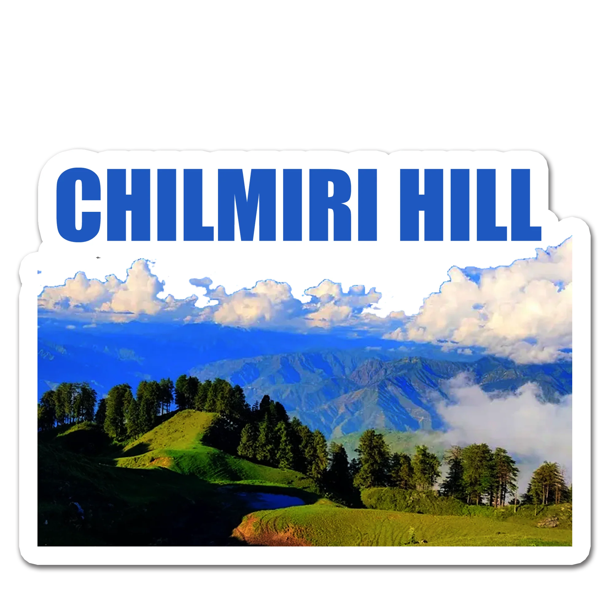 ShopTwiz Chilmiri Hill (Chakrata) Awesome City Lovely Door Magnets And Fridge Magnet