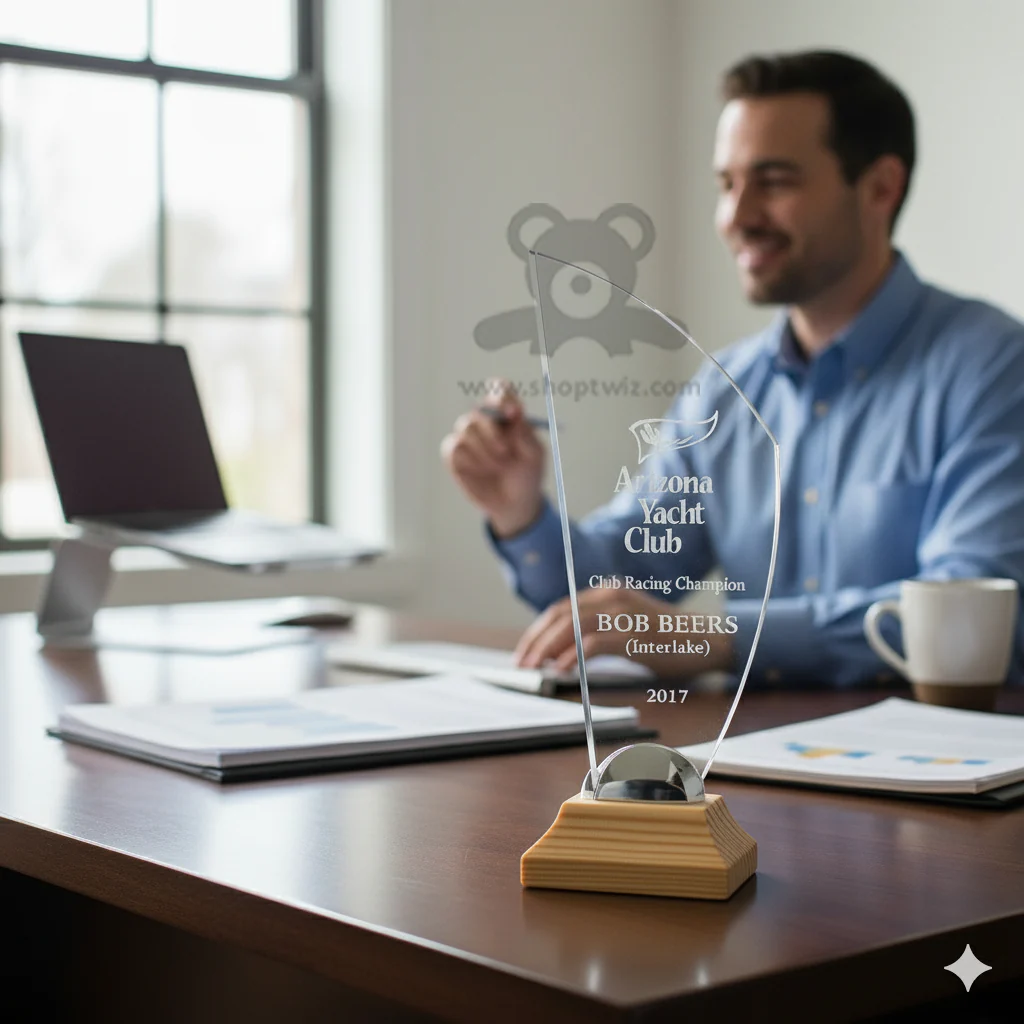ShopTwiz Customized Award – Personalized Logo & Name Corporate Gift - Image 3