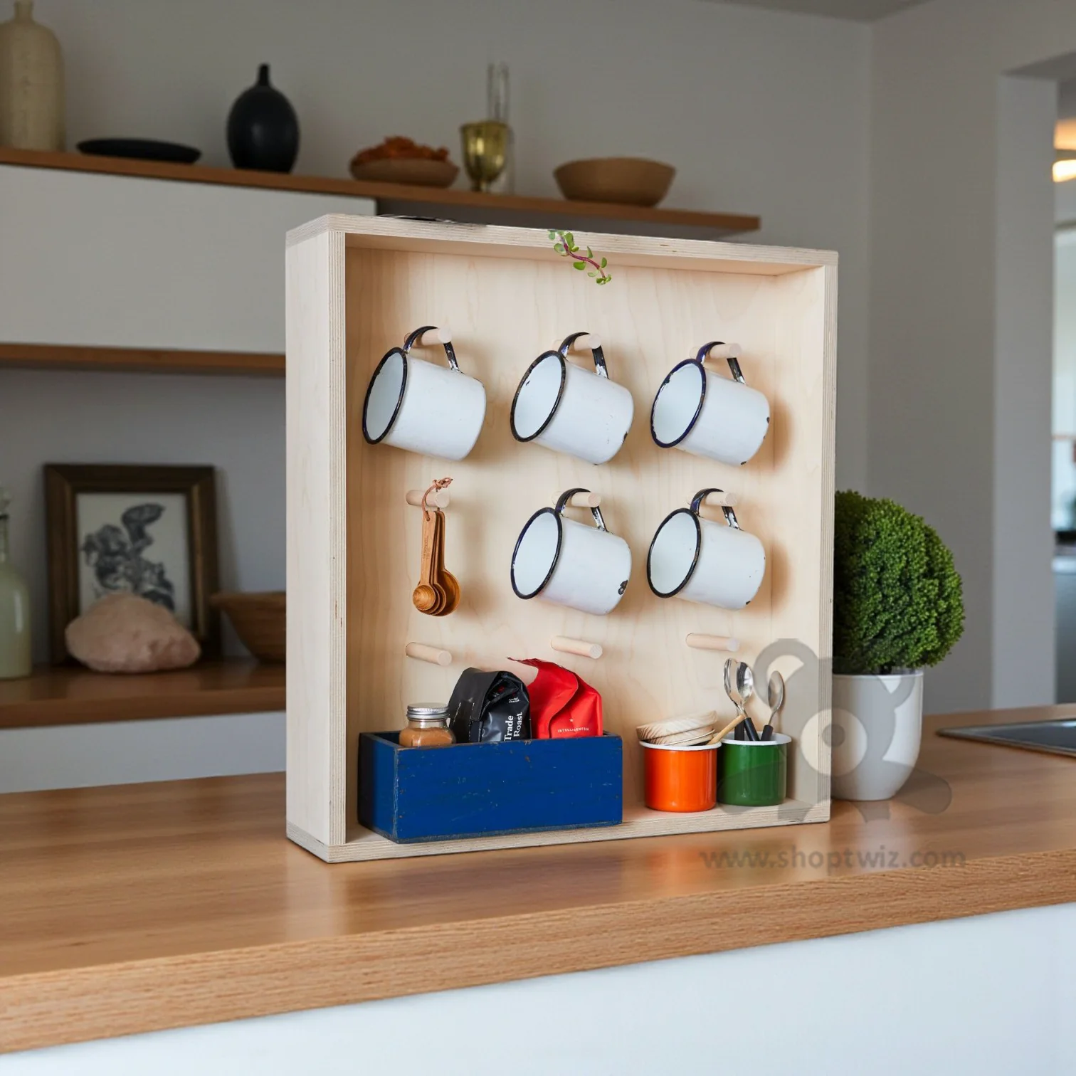 ShopTwiz Customized Coffee Mug Holder – Personalize with Logo or Name | Elegant Corporate Gift - Image 3