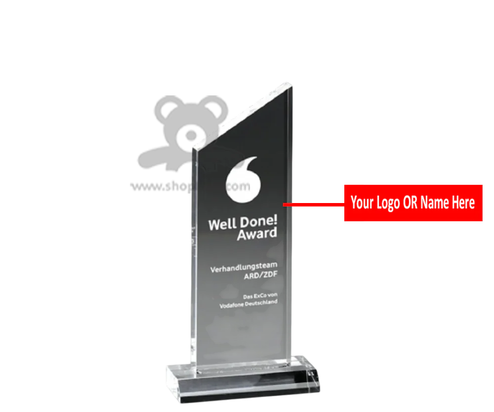 ShopTwiz Customized Trophy – Personalized Logo & Name Printed Corporate Gift - Image 2