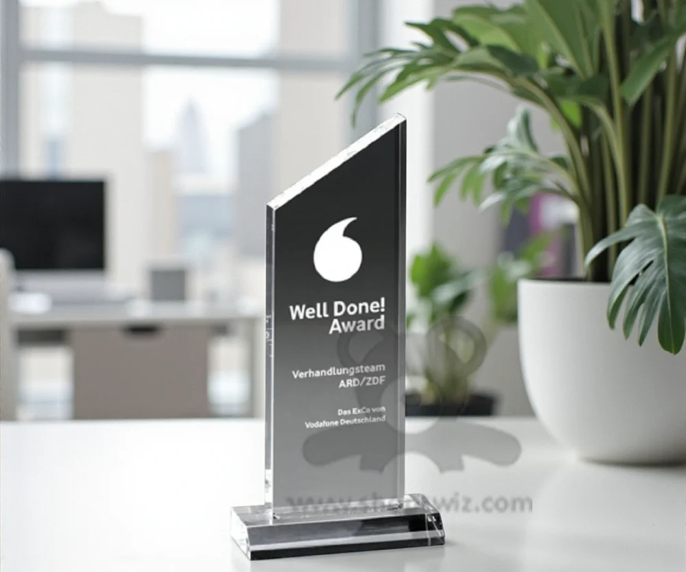ShopTwiz Customized Trophy – Personalized Logo & Name Printed Corporate Gift - Image 3