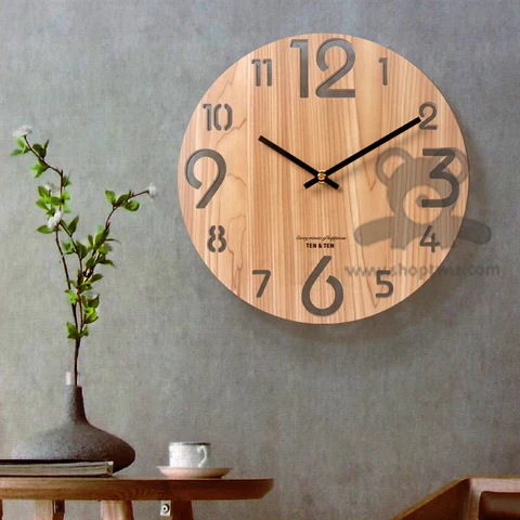 ShopTwiz Customized Wooden Wall Clock – Personalized Logo & Name Corporate Gift - Image 3