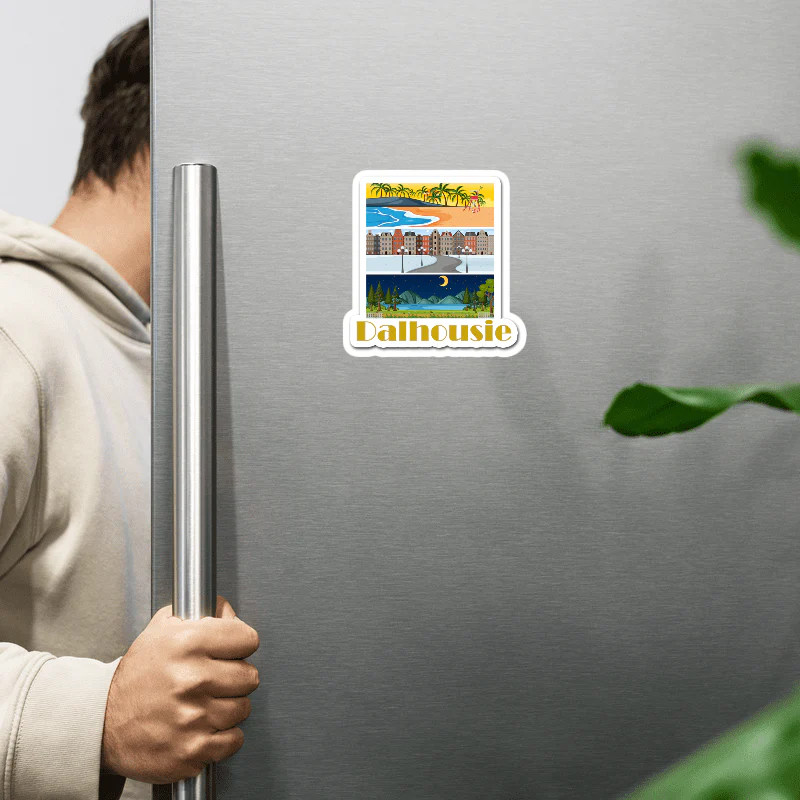 ShopTwiz Dalhousie Travel City Lovely Door Magnets And Fridge Magnet - Image 2