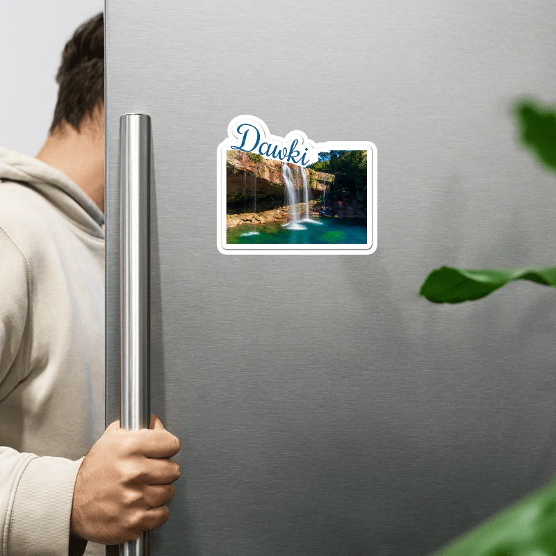 ShopTwiz Dawki 2(Meghalaya) Awesome City Lovely Door Magnets And Fridge Magnet - Image 2