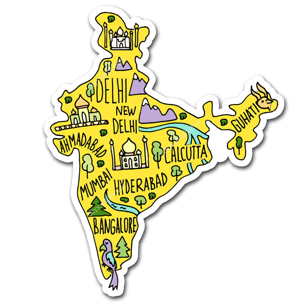 ShopTwiz Delhi Best City Lovely Door Magnets And Fridge Magnet
