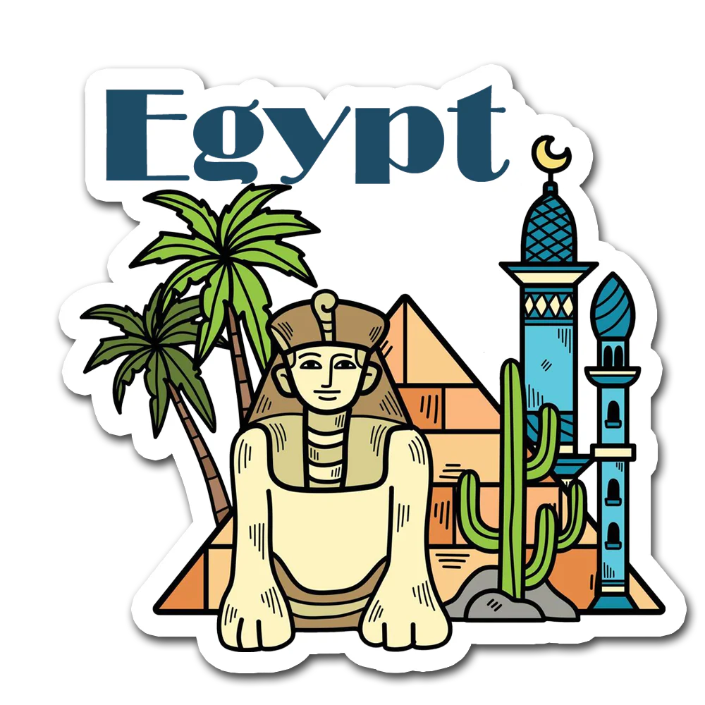 ShopTwiz Egypt Travel City Lovely Door Magnets And Fridge Magnet