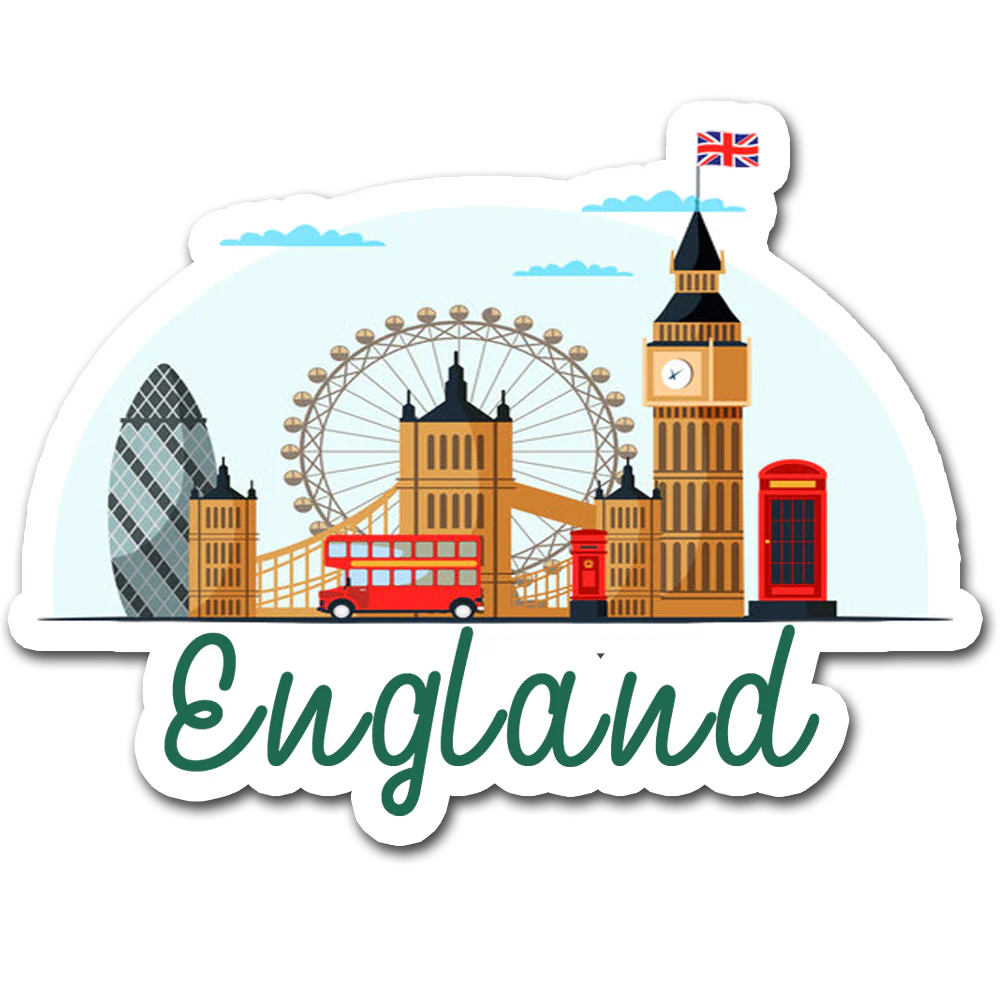 ShopTwiz England Tour City Lovely Door Magnets And Fridge Magnet