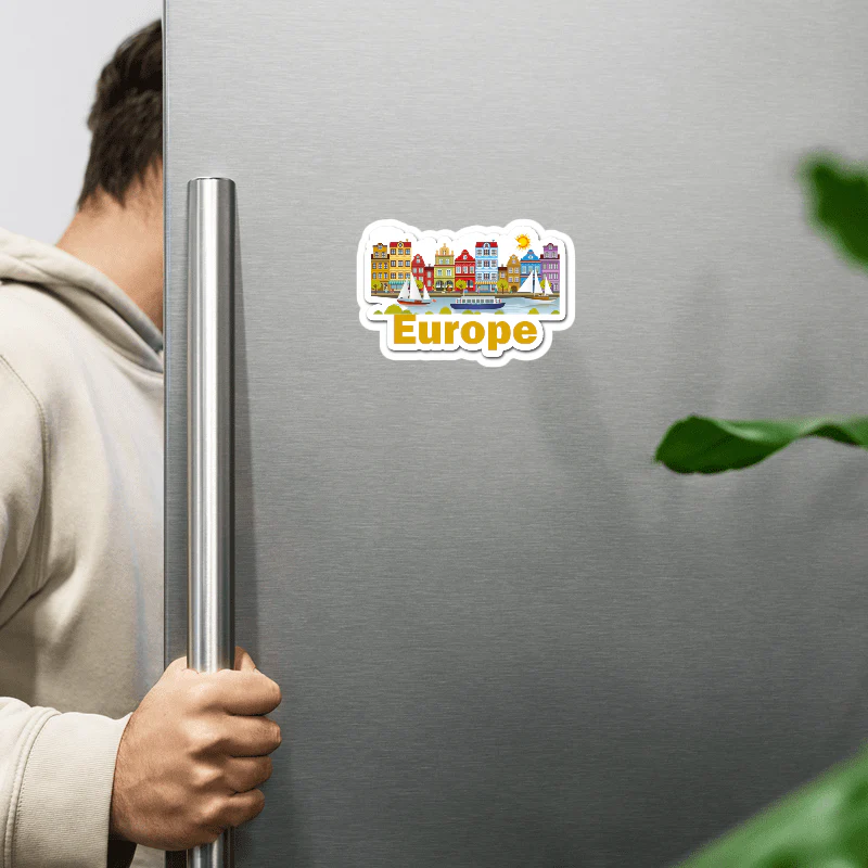 ShopTwiz Europe Best City Lovely Door Magnets And Fridge Magnet - Image 2