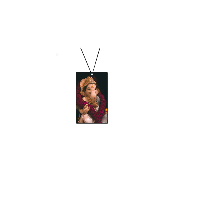 ShopTwiz Ganesh Ji Auspicious Symbol Car Hanging Decorative - Image 2
