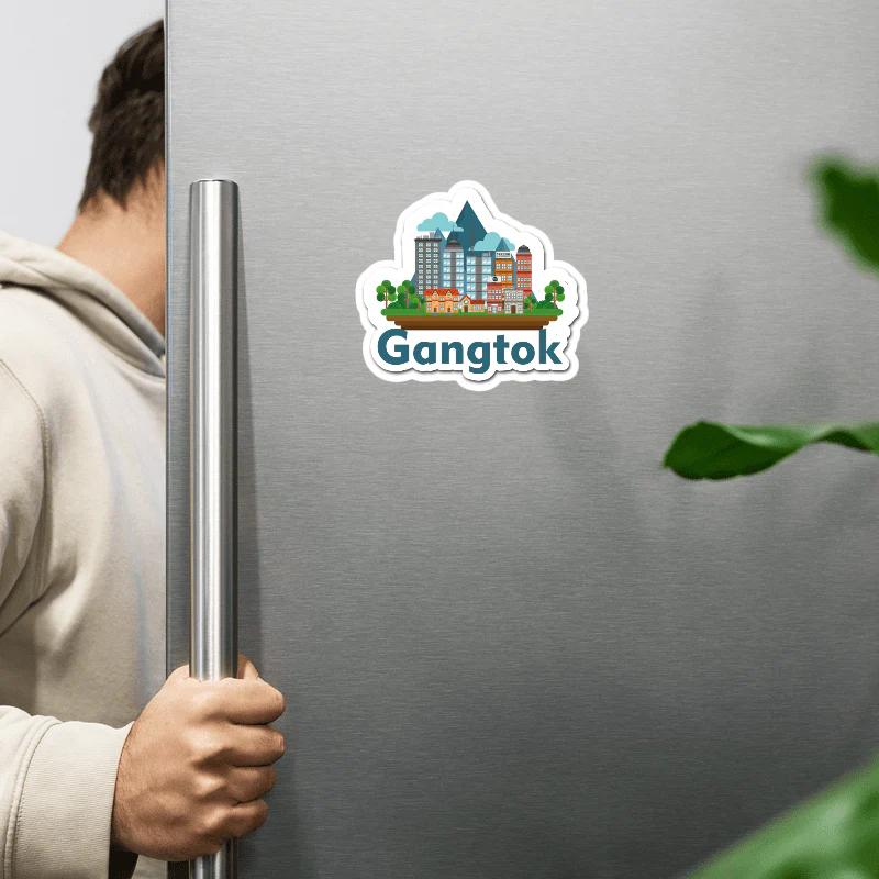 ShopTwiz Gangtok Best City Lovely Door Magnets And Fridge Magnet - Image 2