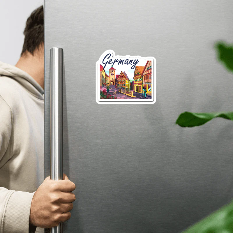 ShopTwiz Germany Tour City Lovely Door Magnets And Fridge Magnet - Image 2