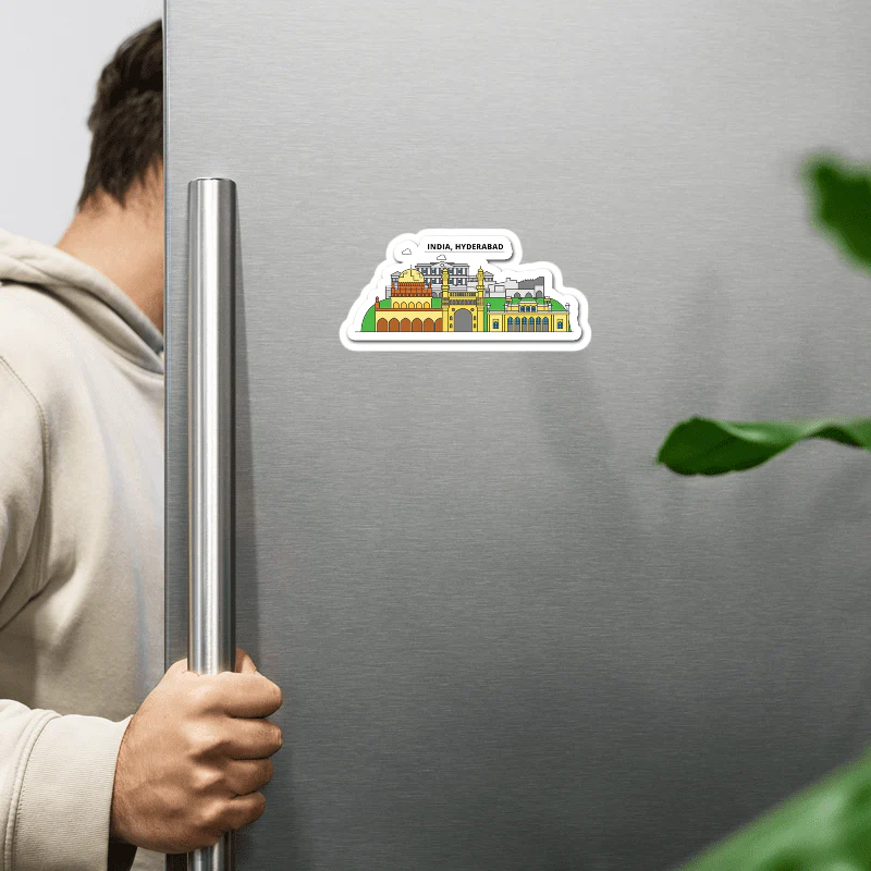 ShopTwiz Haidrabad Tour City Lovely Door Magnets And Fridge Magnet - Image 2