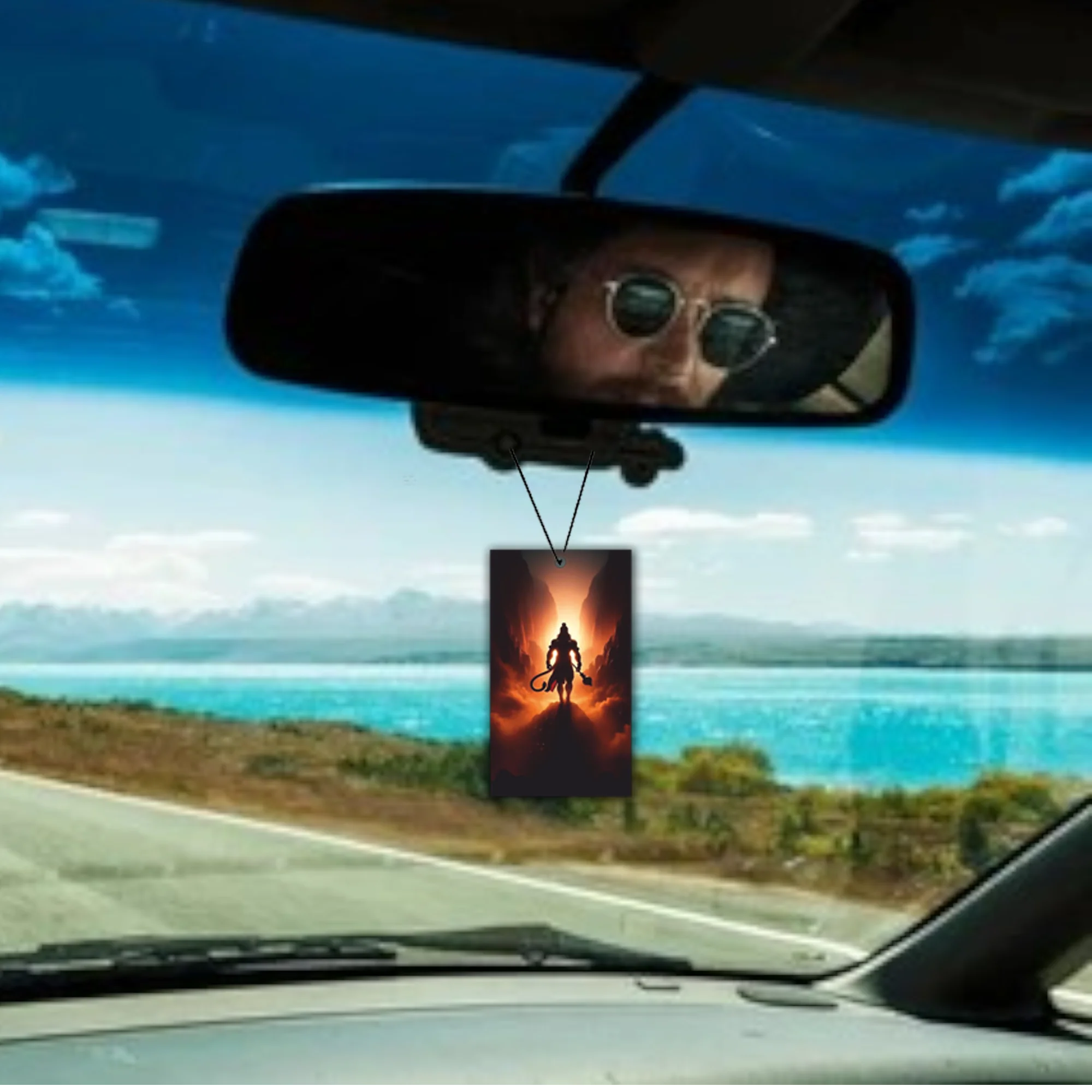 ShopTwiz Hanuman Car Hanging Decorative