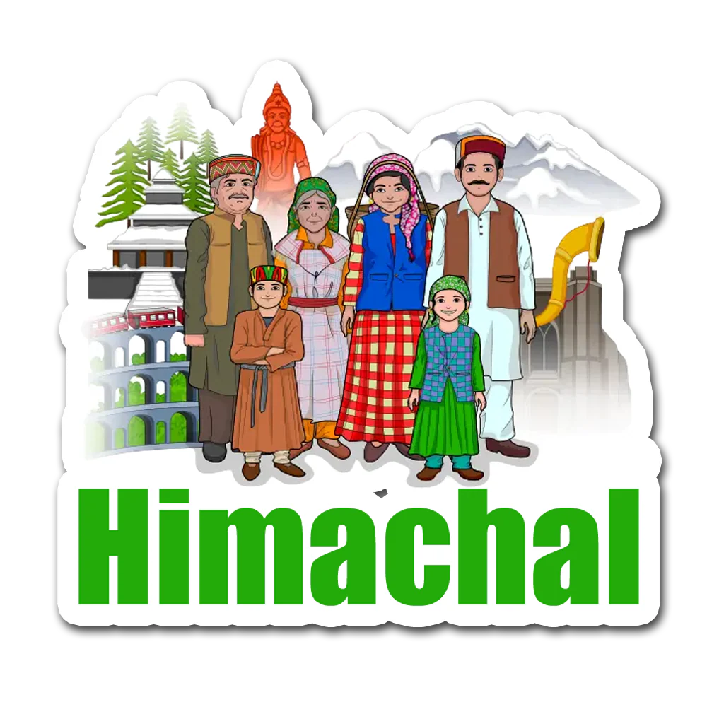 ShopTwiz Himachal Amazing City Lovely Door Magnets And Fridge Magnet