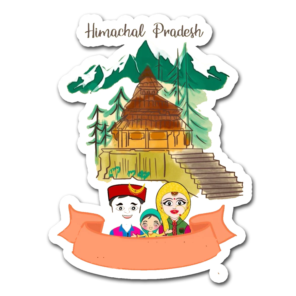 ShopTwiz Himachal Best City Lovely Door Magnets And Fridge Magnet