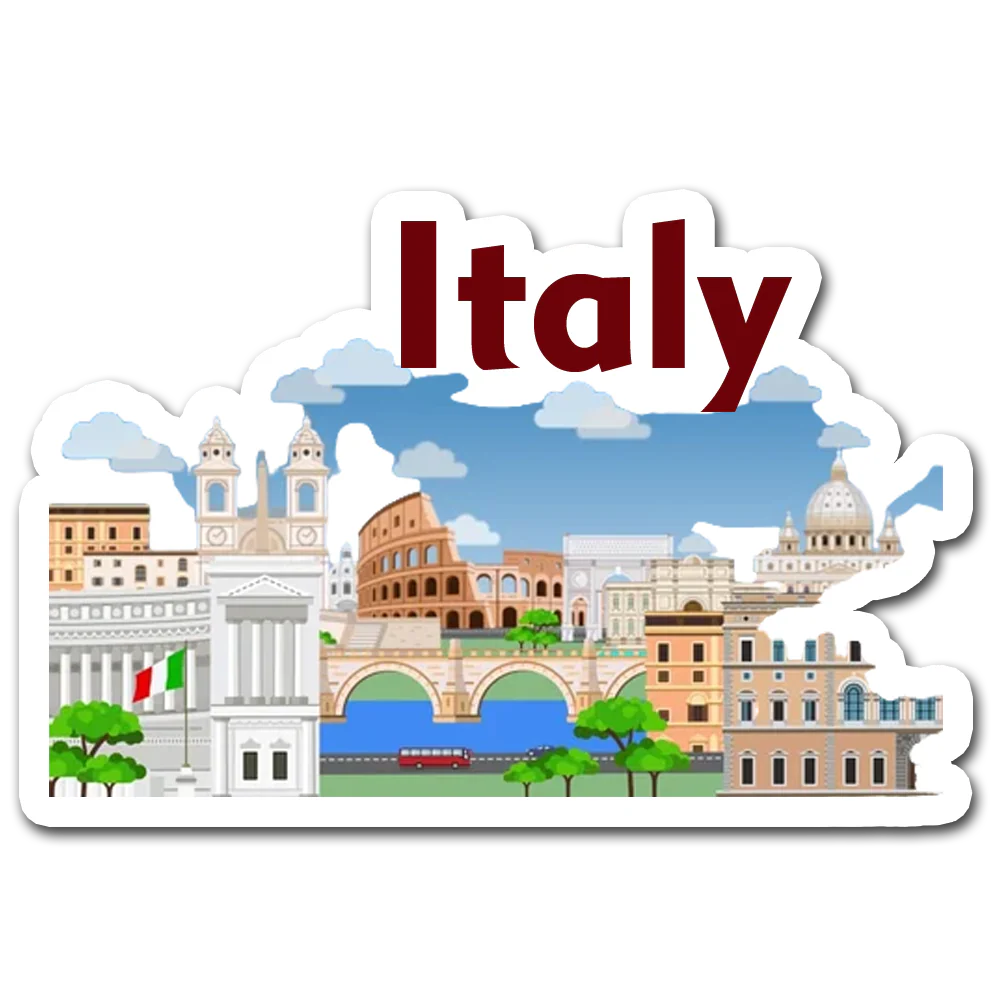 ShopTwiz Italy Tour City Lovely Door Magnets And Fridge Magnet