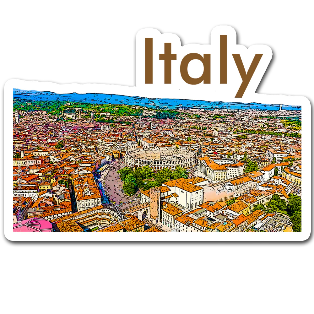ShopTwiz Italy Travel City Lovely Door Magnets And Fridge Magnet