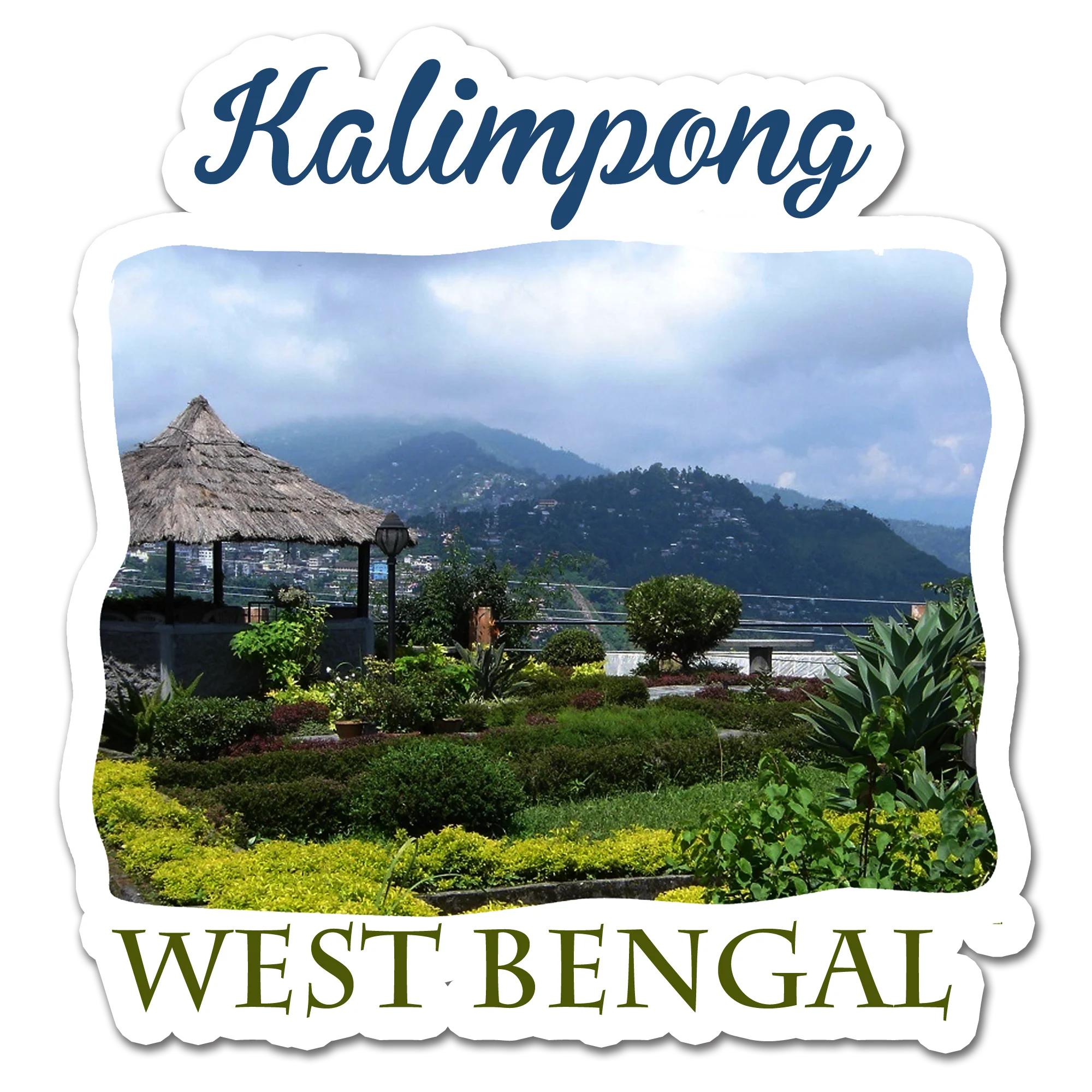 ShopTwiz Kalimpong 4 (West Bengal) Awesome City Lovely Door Magnets And Fridge Magnet
