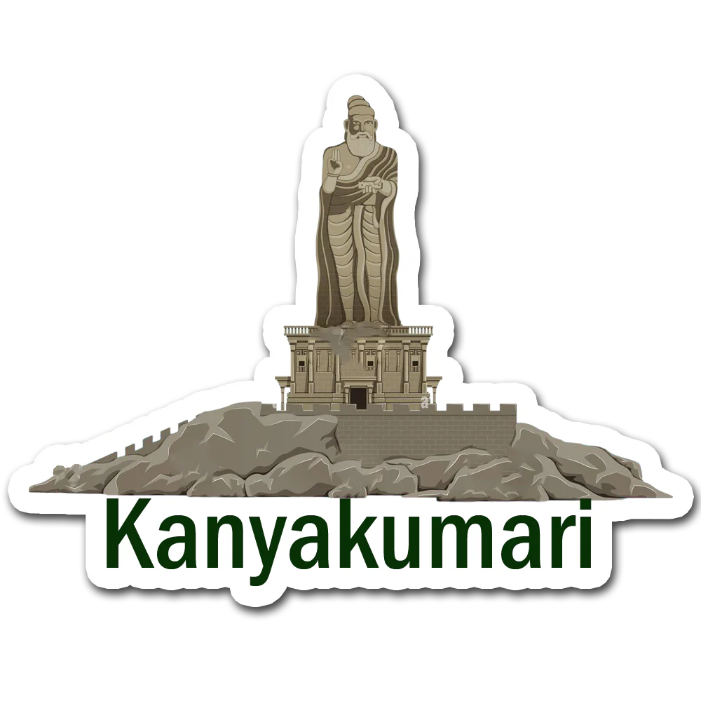 ShopTwiz Kanyakumari Best City Lovely Door Magnets And Fridge Magnet