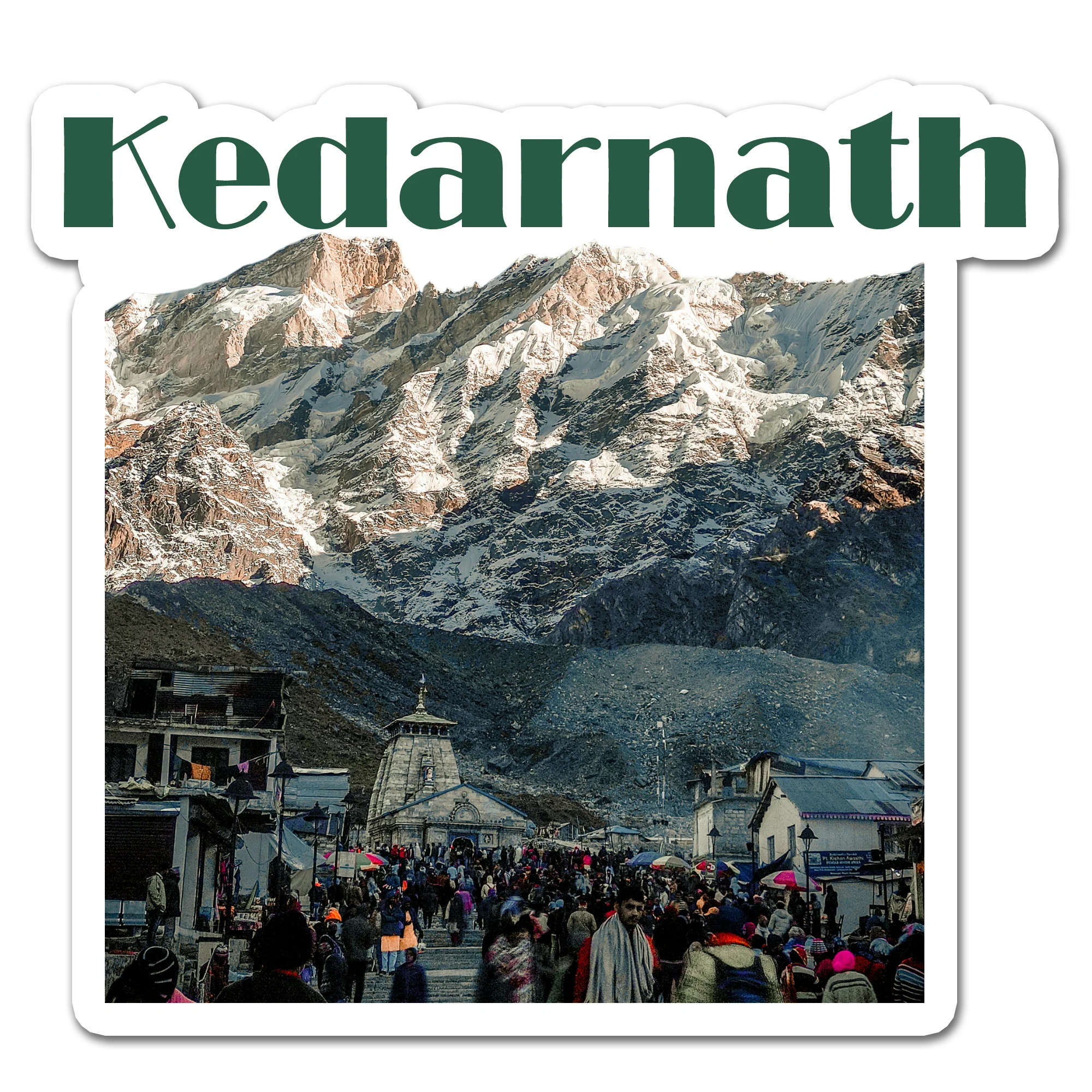 ShopTwiz Kedarnath 2 (Uttarakhand) Awesome City Lovely Door Magnets And Fridge Magnet