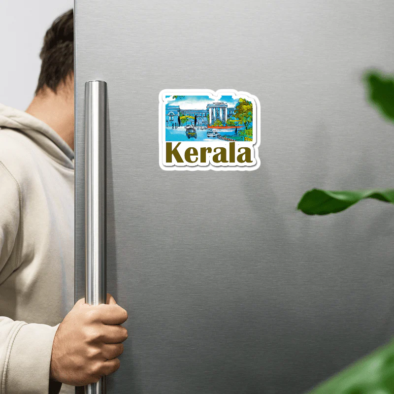 ShopTwiz Kerala Tour City Lovely Door Magnets And Fridge Magnet - Image 2