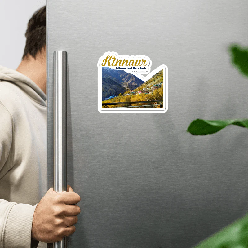 ShopTwiz Kinnaur 2 (Himachal Pradesh) Awesome City Lovely Door Magnets And Fridge Magnet - Image 2
