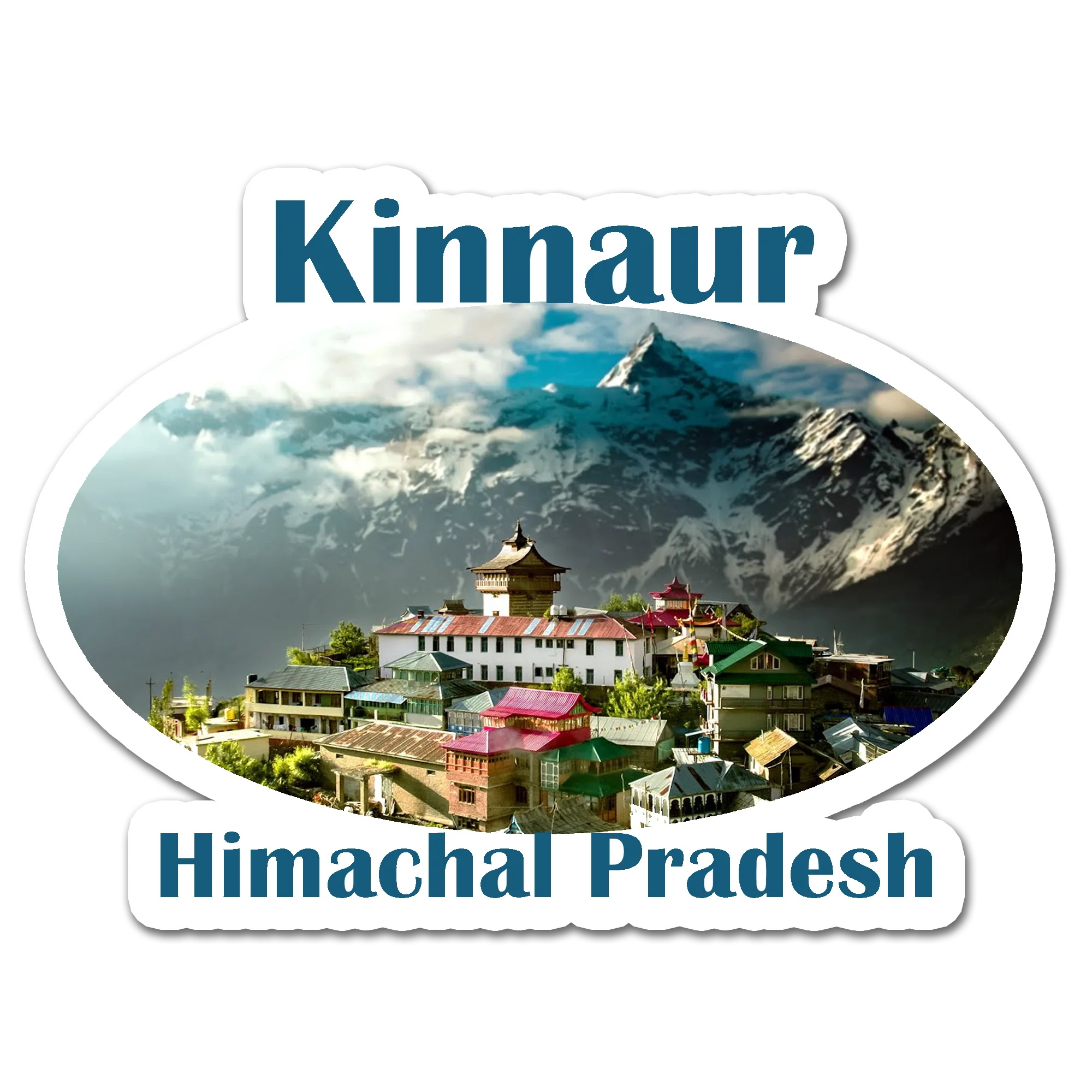 ShopTwiz Kinnaur (Himachal Pradesh) Awesome City Lovely Door Magnets And Fridge Magnet
