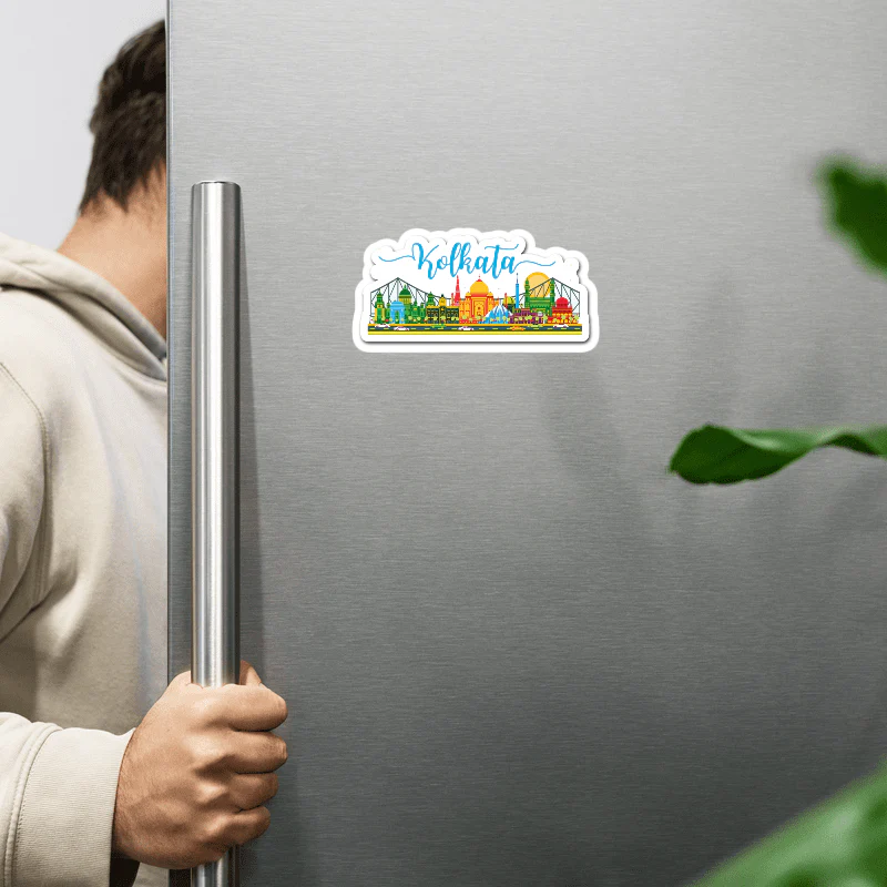 ShopTwiz Kolkata Amazing City Lovely Door Magnets And Fridge Magnet - Image 2