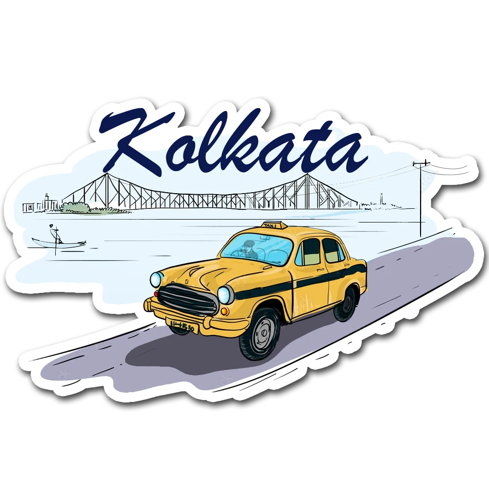 ShopTwiz Kolkata City Lovely Door Magnets And Fridge Magnet