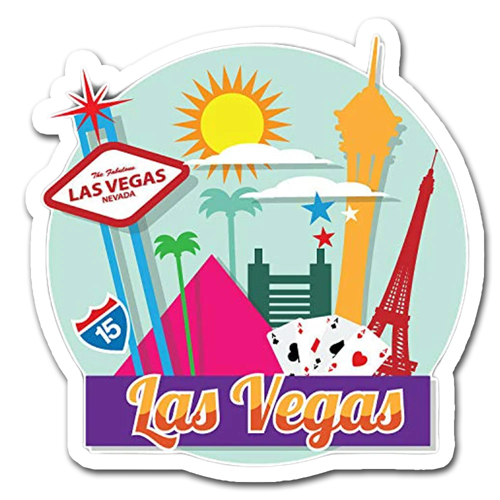 ShopTwiz Las Vegas Tour City Lovely Door Magnets And Fridge Magnet