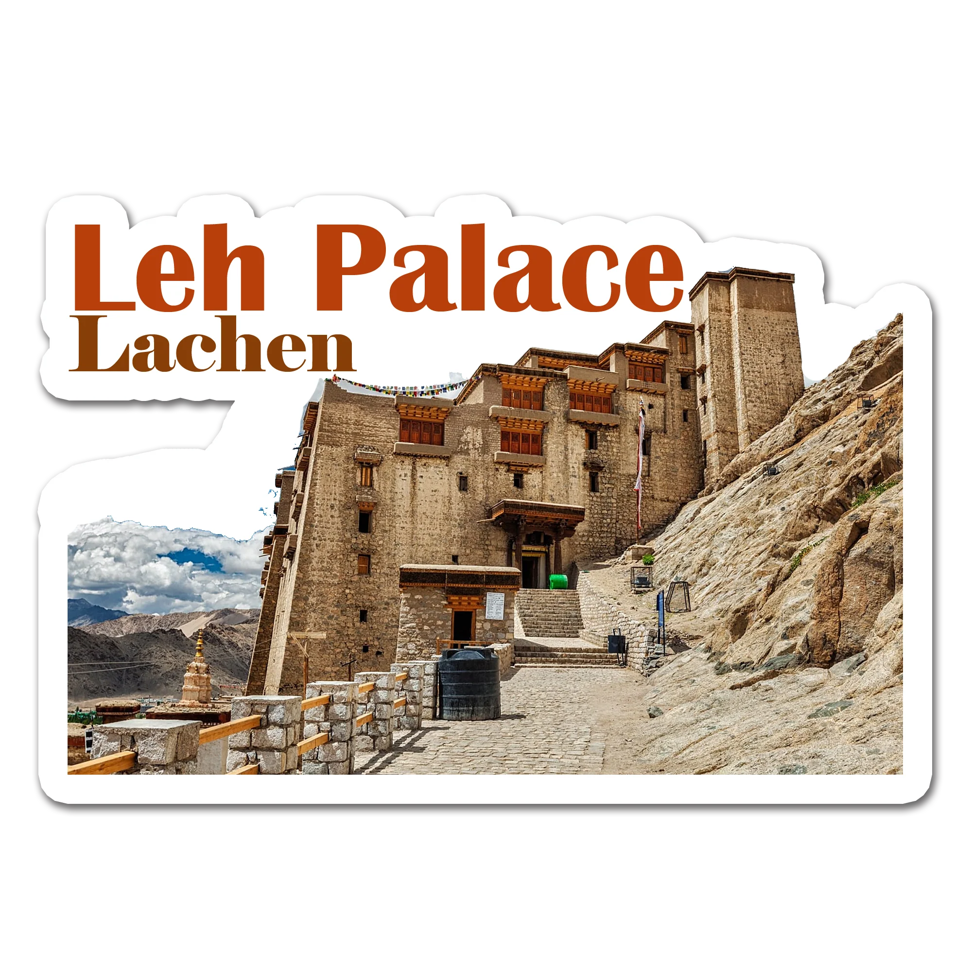 ShopTwiz Leh Palace (Lachen ) Awesome City Lovely Door Magnets And Fridge Magnet